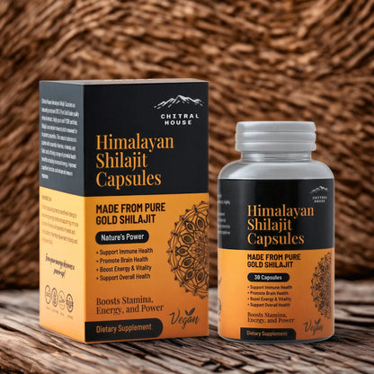 Shilajit Capsules – Pure Himalayan Energy in Every Dose