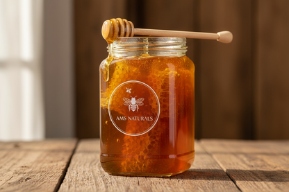 AMS Naturals Large Bees Honey - Product Shot 2