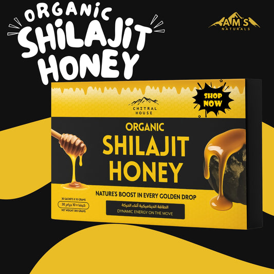 Honey Shilajit 30 Sachet Pack – Pure Himalayan Salajeet with Natural Honey