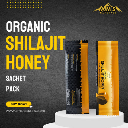 Honey Shilajit 30 Sachet Pack – Pure Himalayan Salajeet with Natural Honey
